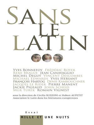 cover image of Sans le latin...